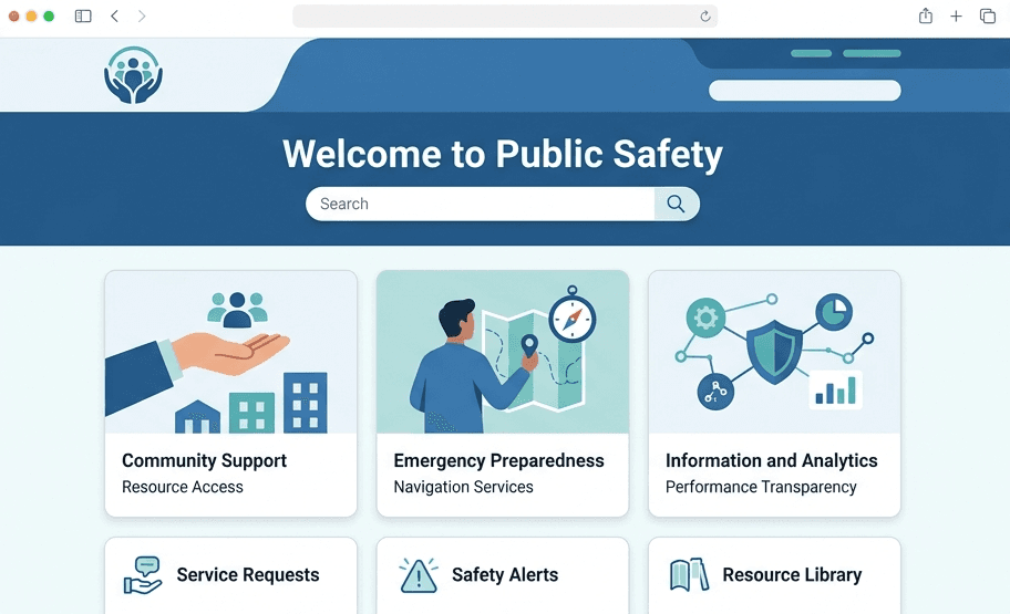 Public Safety Portal Enhancements case study cover image